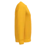 PS_K474-S_YELLOW - Hidalgo-werbeartikel Sweater ronde hals, yellow — productfoto 46
