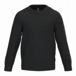 Kindersweater ronde hals, black — productfoto 6