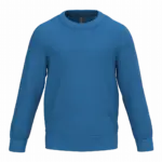 Kinder Sweatshirt bedrucken K475 Rundhals Fleece 4-14 Jahre — Produktfoto 9