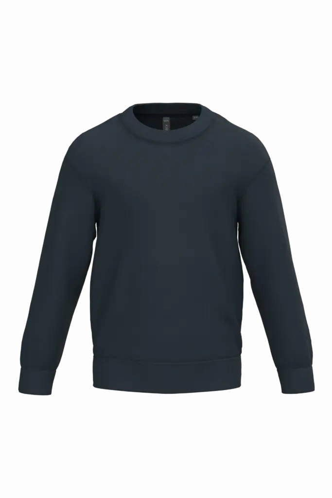 Kinder Sweatshirt bedrucken K475 Rundhals Fleece 4-14 Jahre — Produktfoto 10