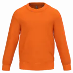 Kinder Sweatshirt bedrucken K475 Rundhals Fleece 4-14 Jahre — Produktfoto 11