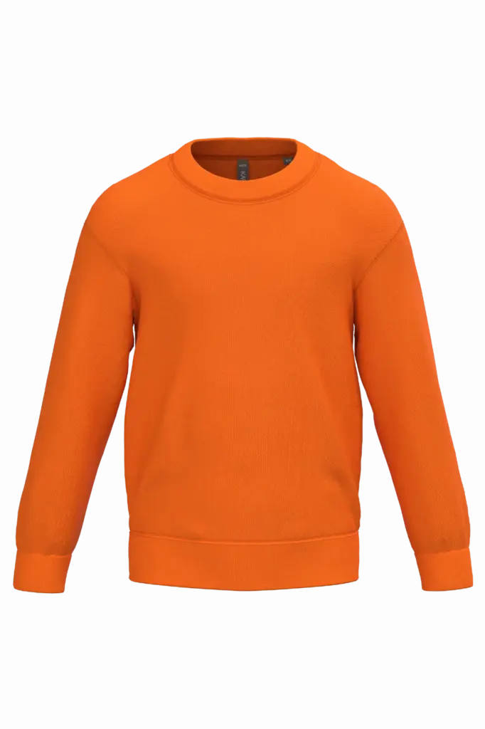 Kinder Sweatshirt bedrucken K475 Rundhals Fleece 4-14 Jahre — Produktfoto 11