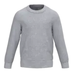 Kinder Sweatshirt bedrucken K475 Rundhals Fleece 4-14 Jahre — Produktfoto 12