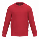 Kinder Sweatshirt bedrucken K475 Rundhals Fleece 4-14 Jahre — Produktfoto 13