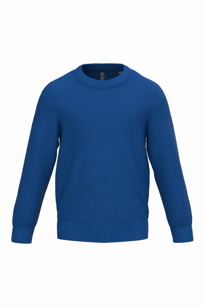 Kinder Sweatshirt bedrucken K475 Rundhals Fleece 4-14 Jahre — Produktfoto 14