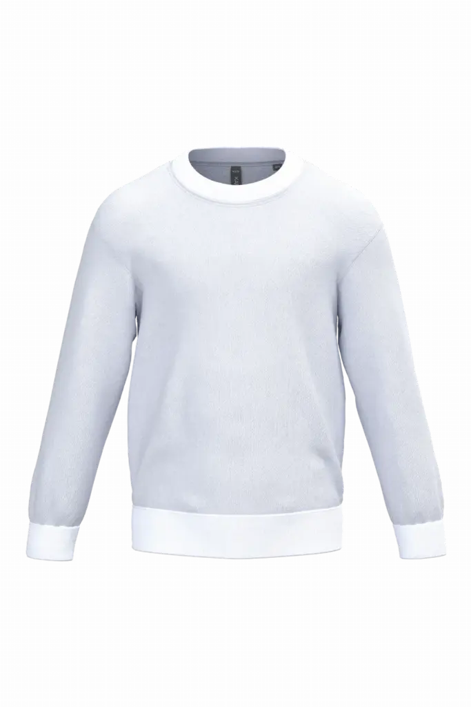 Kinder Sweatshirt bedrucken K475 Rundhals Fleece 4-14 Jahre — Produktfoto 15