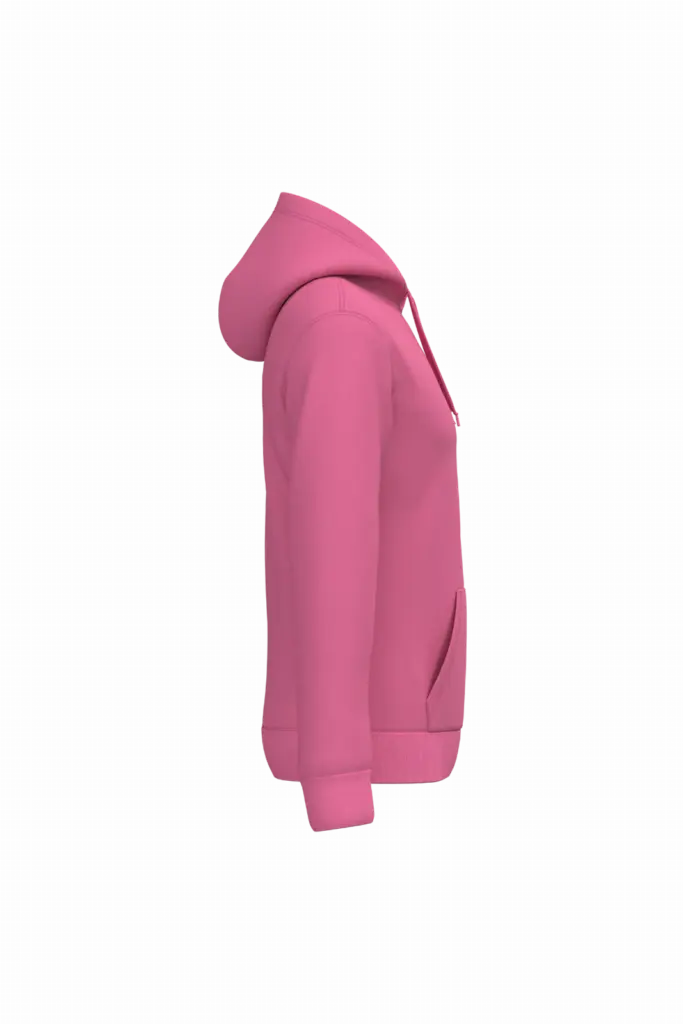 Herensweater met capuchon, candyfloss — productfoto 6