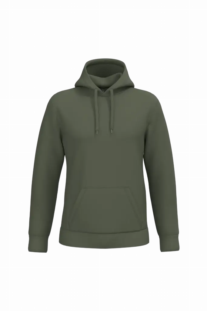 Herren Hoodie bedrucken K476 Fleece Baumwolle XS-4XL — Produktfoto 22