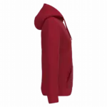 Herensweater met capuchon, cherry red — productfoto 8