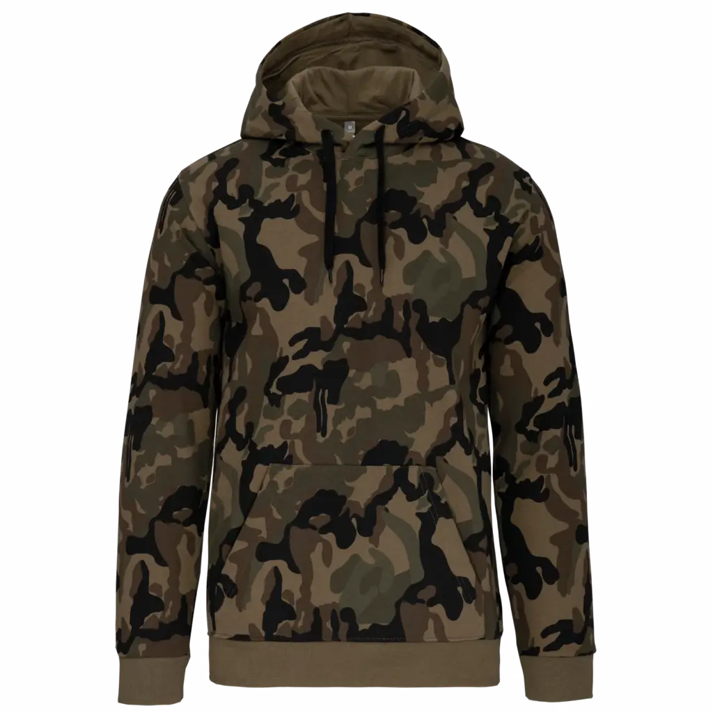 Herren Hoodie bedrucken K476 Fleece Baumwolle XS-4XL — Produktfoto 43