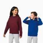 K477-6_2026 - Hidalgo-werbeartikel Kindersweater met capuchon