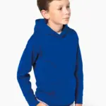 K477-12_2026 - Hidalgo-werbeartikel Kindersweater met capuchon — productfoto 7