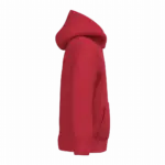 PS_K477-S_RED - Hidalgo-werbeartikel Kindersweater met capuchon — productfoto 21