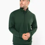 Sweater met ritskraag