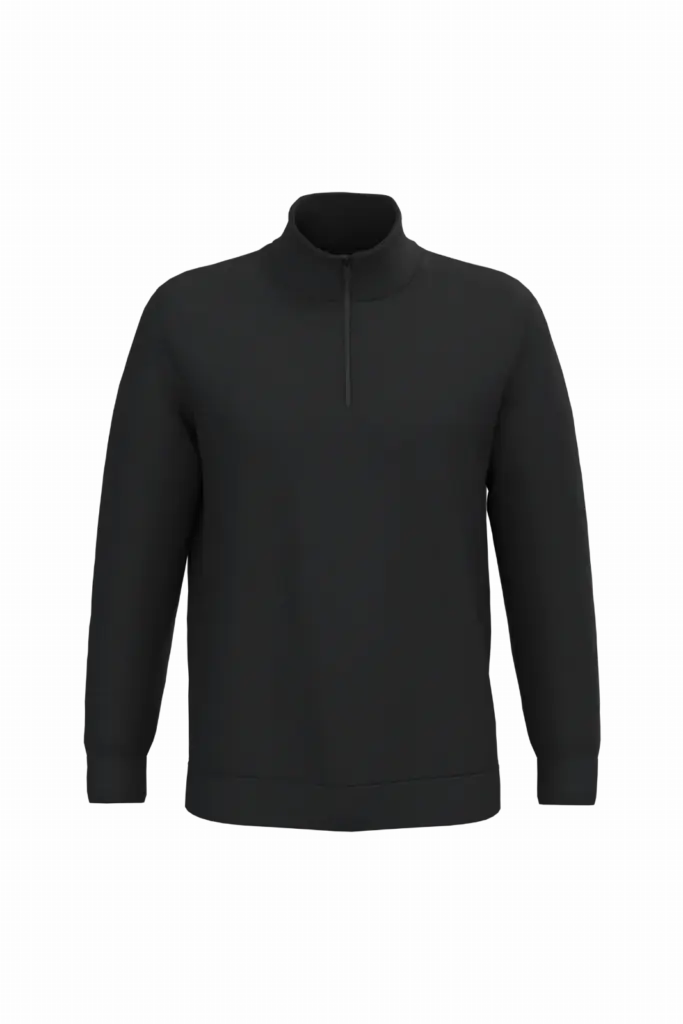Sweatshirt bedrucken K478 warm Fleece Reißverschluss XS-4XL — Produktfoto 7