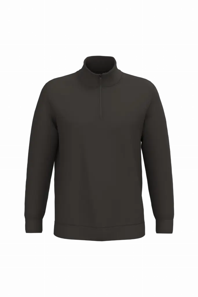 Sweatshirt bedrucken K478 warm Fleece Reißverschluss XS-4XL — Produktfoto 8