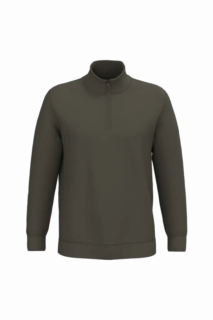 Sweatshirt bedrucken K478 warm Fleece Reißverschluss XS-4XL — Produktfoto 9