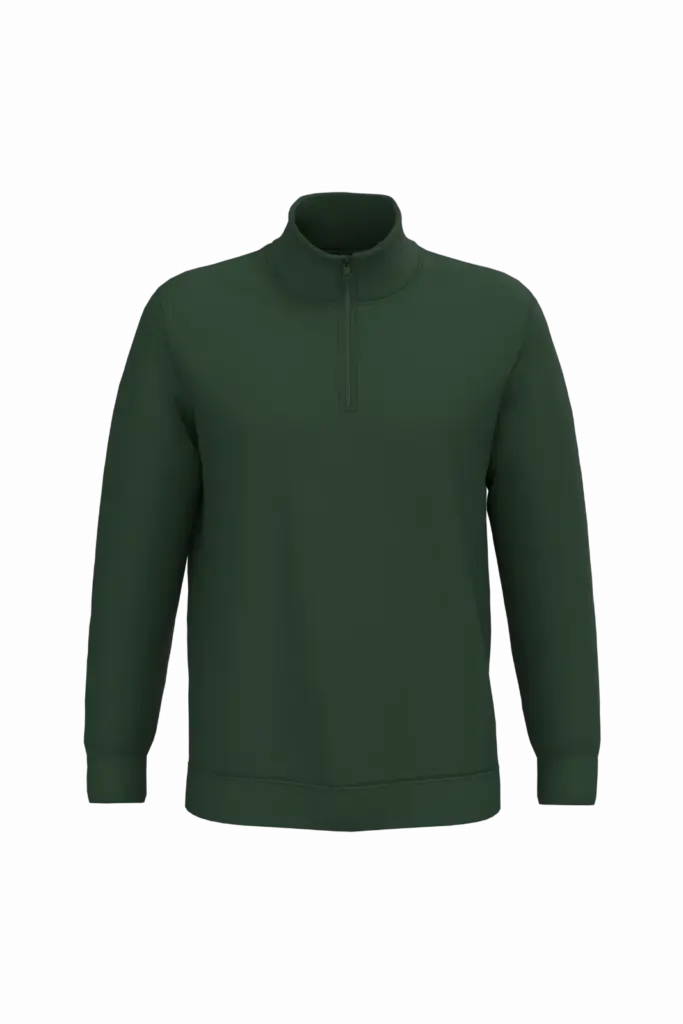 Sweatshirt bedrucken K478 warm Fleece Reißverschluss XS-4XL — Produktfoto 10