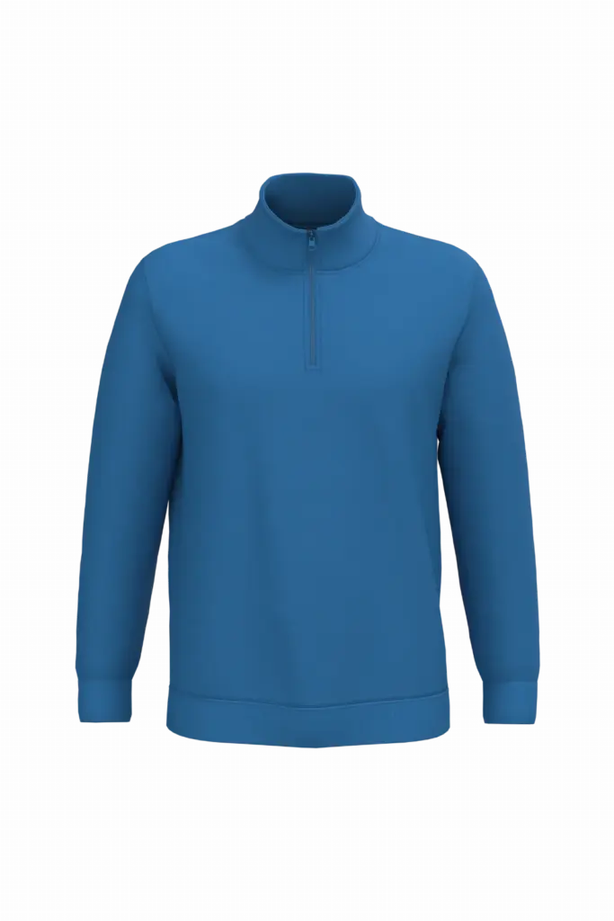 Sweatshirt bedrucken K478 warm Fleece Reißverschluss XS-4XL — Produktfoto 11