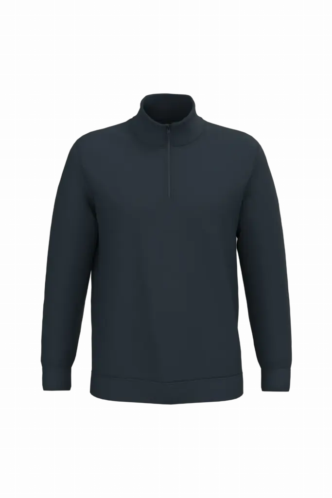 Sweatshirt bedrucken K478 warm Fleece Reißverschluss XS-4XL — Produktfoto 12