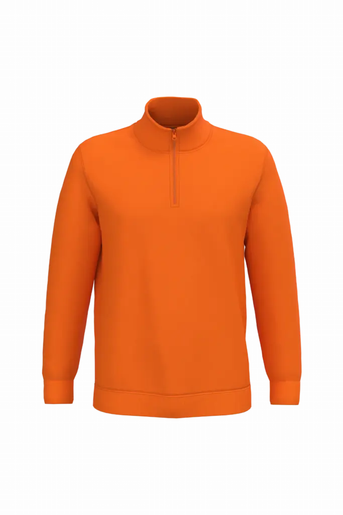 Sweatshirt bedrucken K478 warm Fleece Reißverschluss XS-4XL — Produktfoto 13