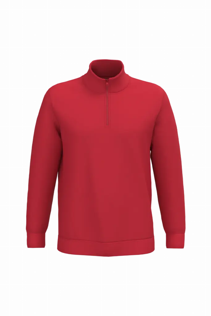 Sweatshirt bedrucken K478 warm Fleece Reißverschluss XS-4XL — Produktfoto 15