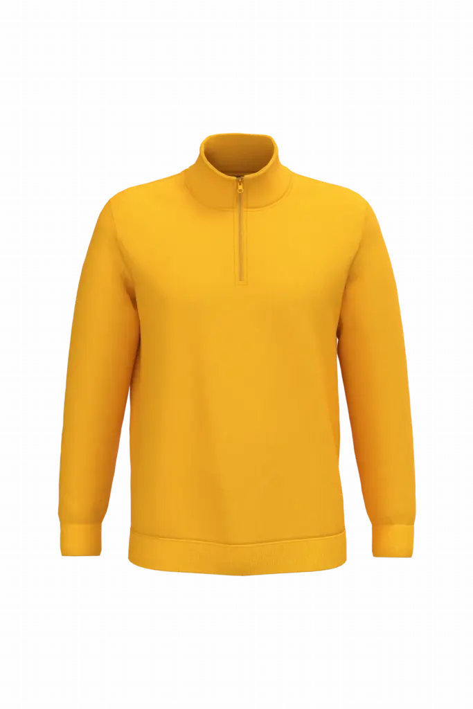 Sweatshirt bedrucken K478 warm Fleece Reißverschluss XS-4XL — Produktfoto 19