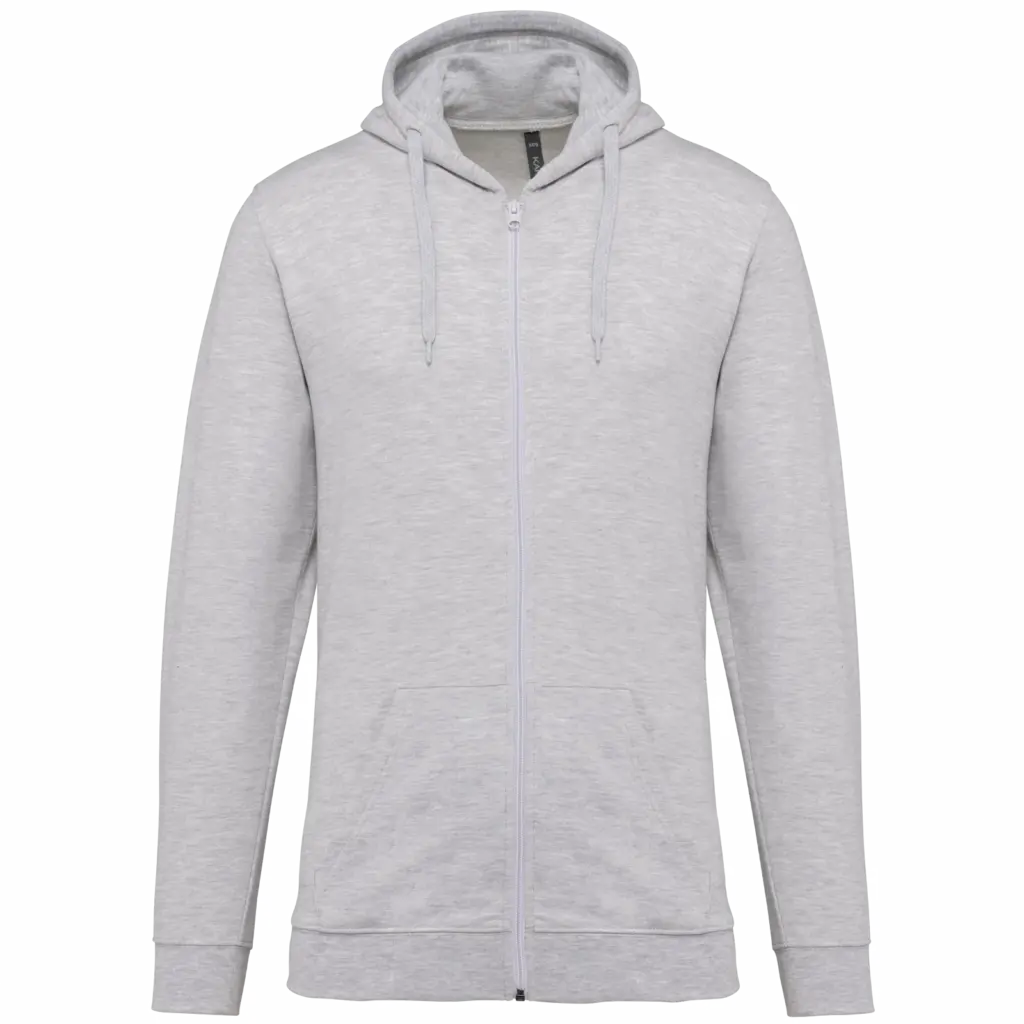 Kapuzensweatjacke K479 bedrucken Fleece Baumwolle XS-4XL — Produktfoto 6