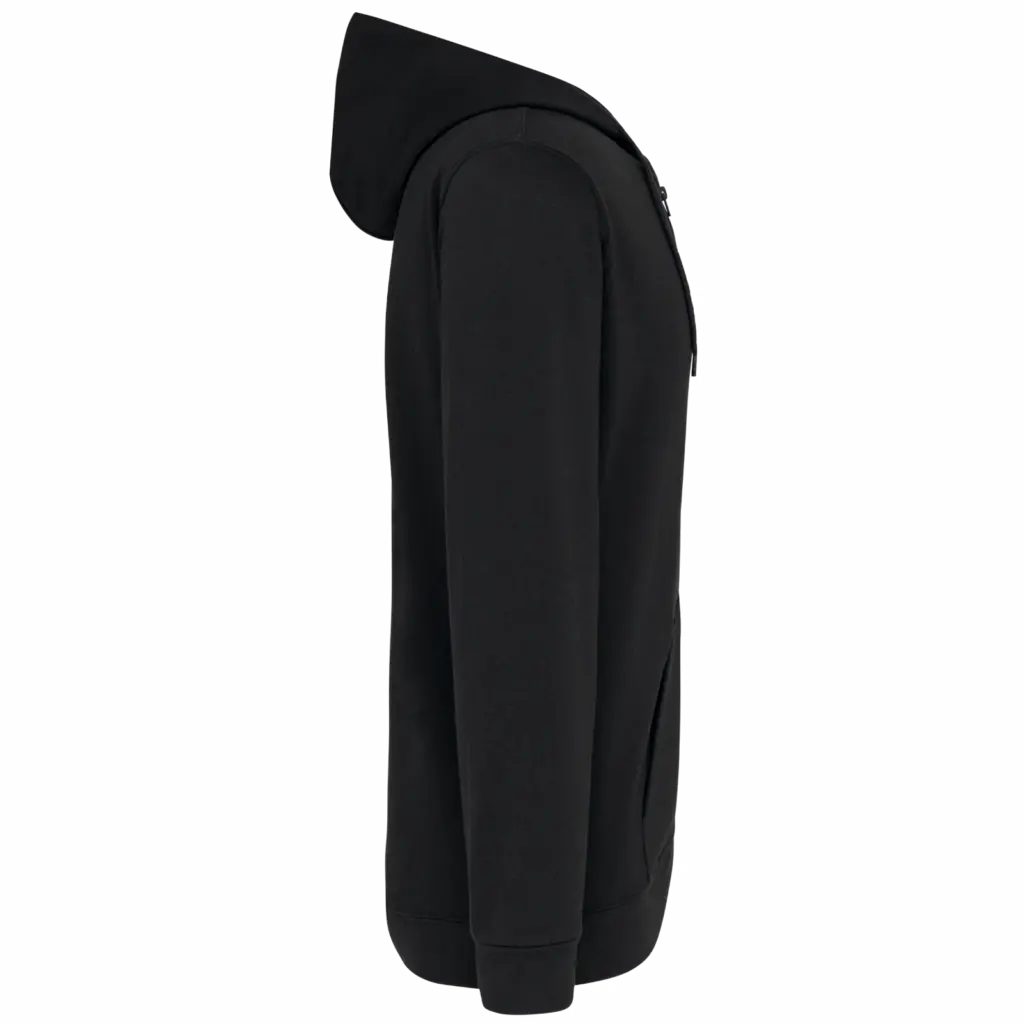 Sweatvest met capuchon, black — productfoto 6