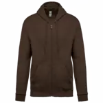 Kapuzensweatjacke K479 bedrucken Fleece Baumwolle XS-4XL — Produktfoto 8