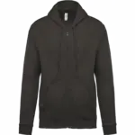 Kapuzensweatjacke K479 bedrucken Fleece Baumwolle XS-4XL — Produktfoto 9
