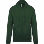 Kapuzensweatjacke K479 bedrucken Fleece Baumwolle XS-4XL — Produktfoto 11