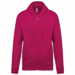 Kapuzensweatjacke K479 bedrucken Fleece Baumwolle XS-4XL — Produktfoto 12
