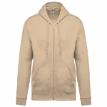 Kapuzensweatjacke K479 bedrucken Fleece Baumwolle XS-4XL — Produktfoto 15