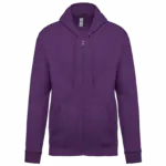 Kapuzensweatjacke K479 bedrucken Fleece Baumwolle XS-4XL — Produktfoto 20