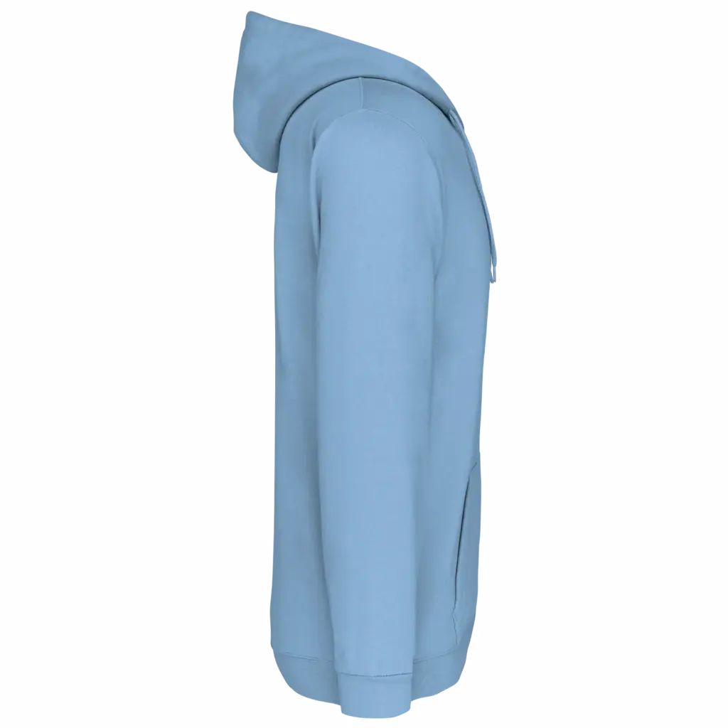 Sweatvest met capuchon, sky blue — productfoto 21