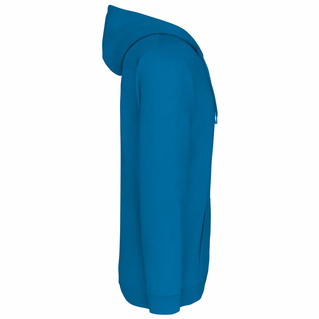 Sweatvest met capuchon, tropical blue — productfoto 22