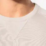Herensweater BIO ronde hals raglanmouwen — productfoto 3