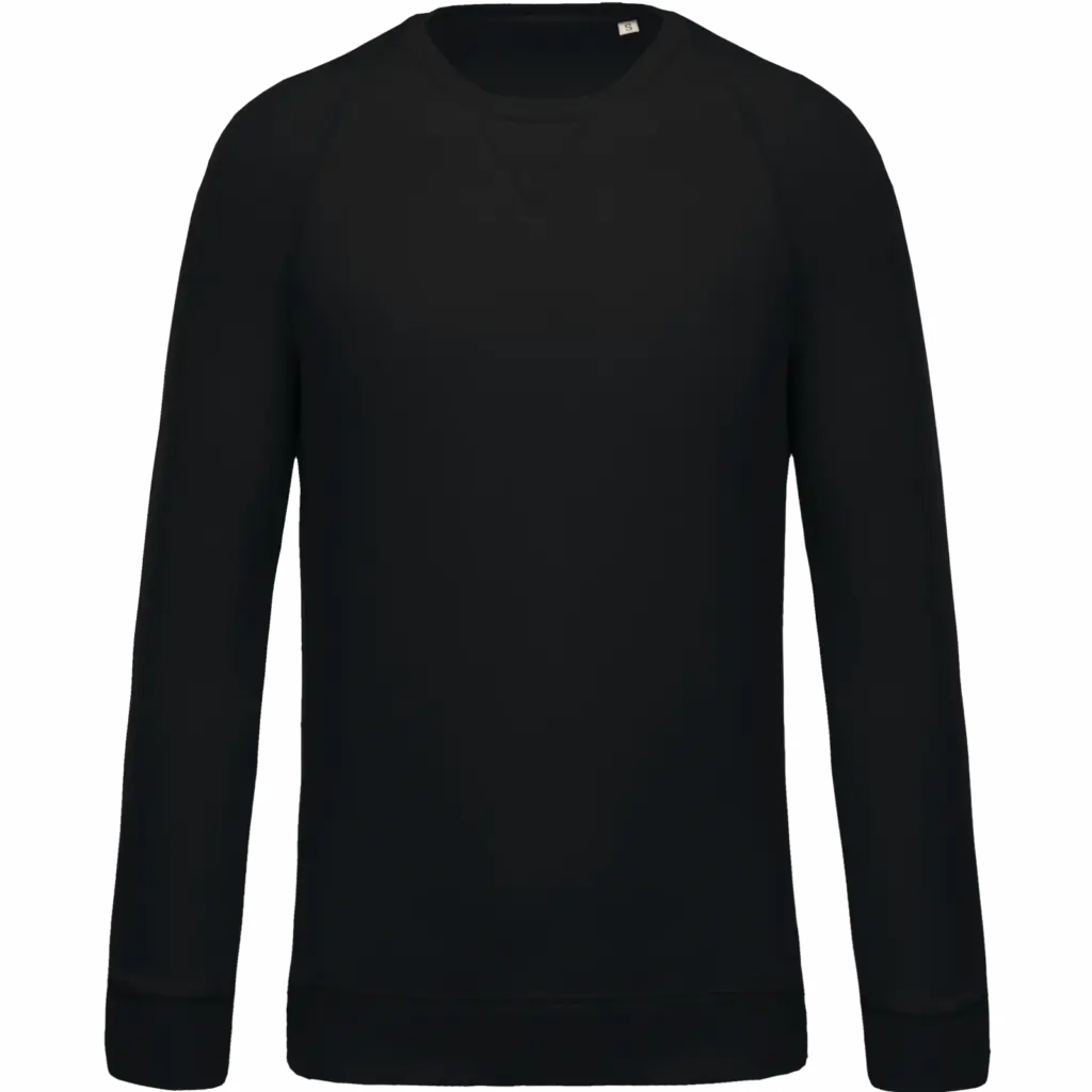 Bio Herren Sweater bedrucken K480 Raglan Baumwolle S-3XL — Produktfoto 6