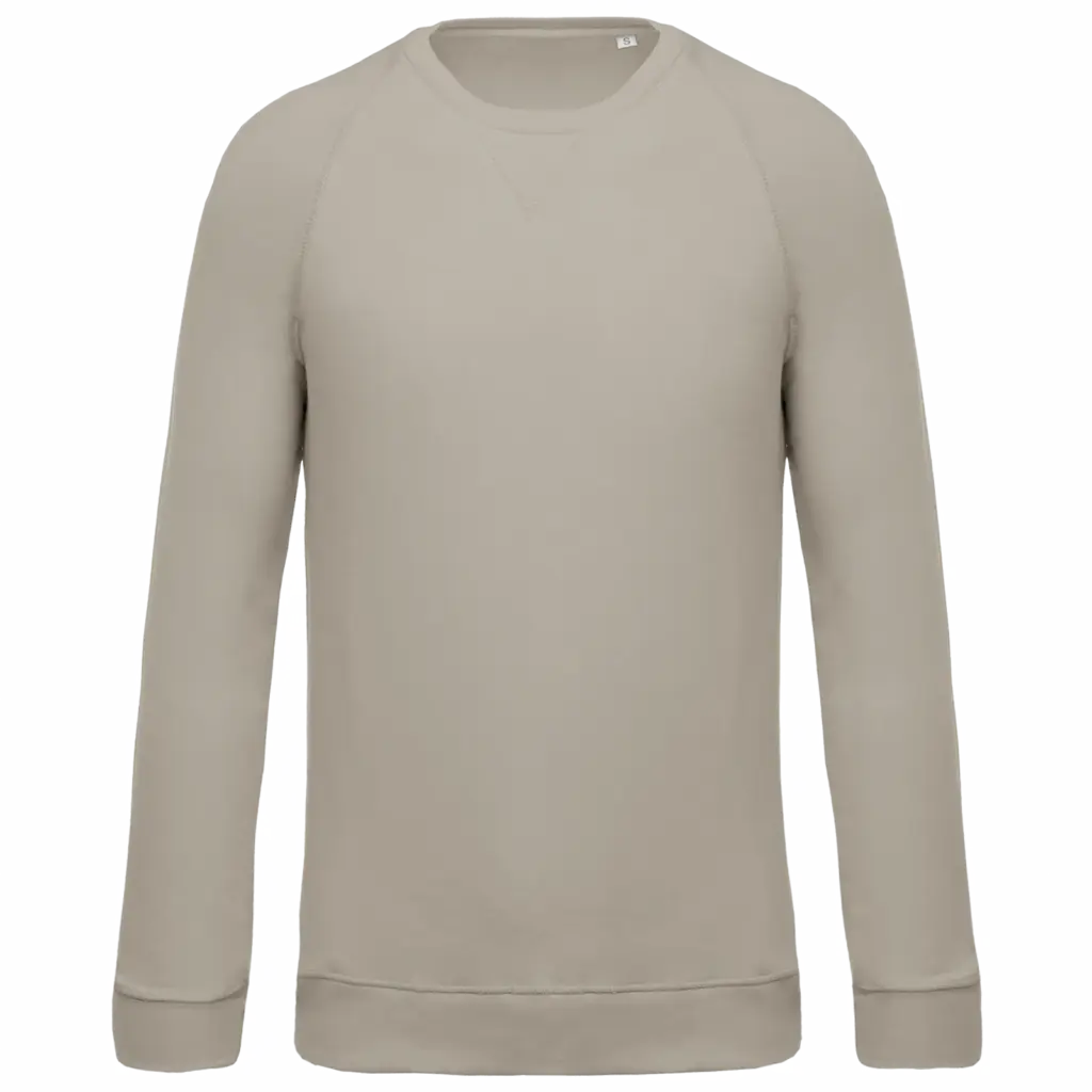 Bio Herren Sweater bedrucken K480 Raglan Baumwolle S-3XL — Produktfoto 7