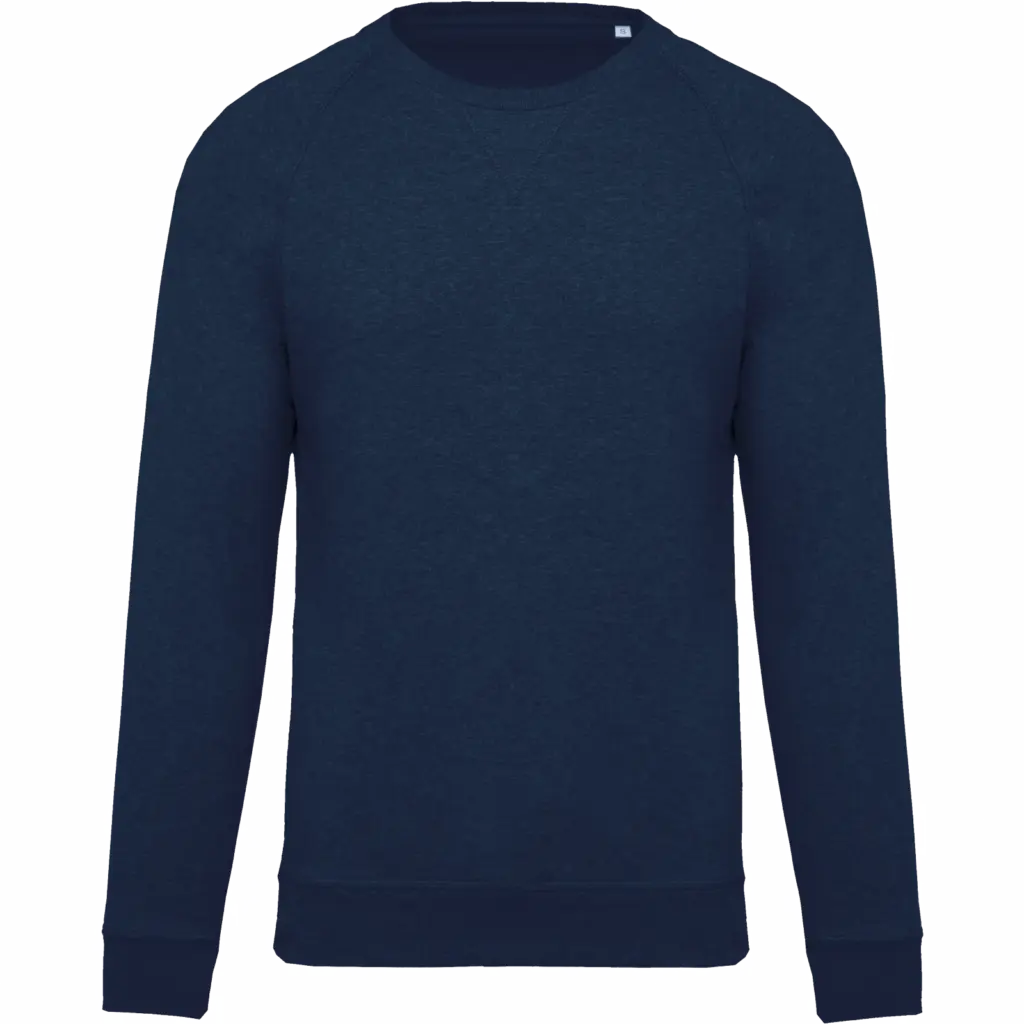 Bio Herren Sweater bedrucken K480 Raglan Baumwolle S-3XL — Produktfoto 8