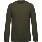 Bio Herren Sweater bedrucken K480 Raglan Baumwolle S-3XL — Produktfoto 11