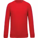 Bio Herren Sweater bedrucken K480 Raglan Baumwolle S-3XL — Produktfoto 14