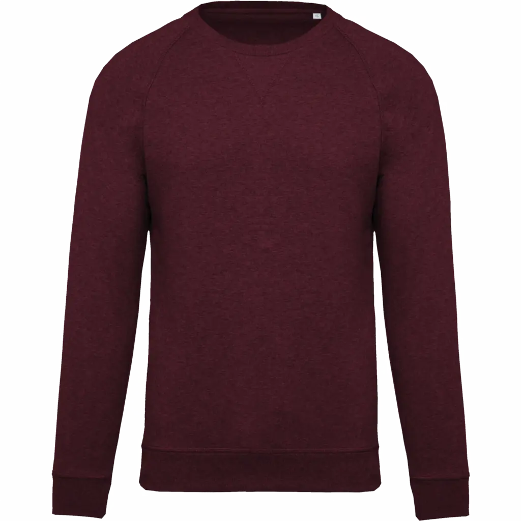 Bio Herren Sweater bedrucken K480 Raglan Baumwolle S-3XL — Produktfoto 18