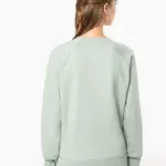 Damessweater BIO ronde hals raglanmouwen — productfoto 2