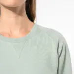 Damessweater BIO ronde hals raglanmouwen — productfoto 3