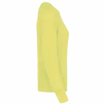 Damessweater BIO ronde hals raglanmouwen, lemon yellow — productfoto 9