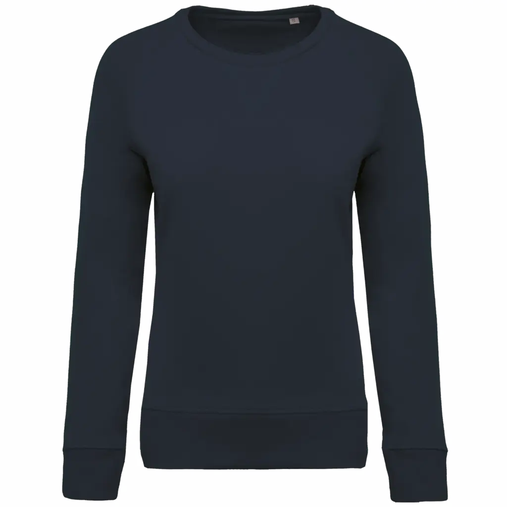 Damen Sweatshirt bedrucken K481 Bio-Baumwolle Raglan XS-XXL — Produktfoto 12
