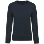 Damen Sweatshirt bedrucken K481 Bio-Baumwolle Raglan XS-XXL — Produktfoto 12