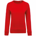 Damen Sweatshirt bedrucken K481 Bio-Baumwolle Raglan XS-XXL — Produktfoto 14